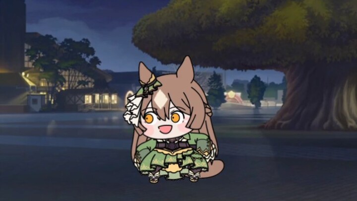 [ Uma Musume: Pretty Derby Raccoon Animation] The moment before multiple disasters occurred