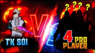 (Free Fire) TK SÓI VS 4 PROLAYER ONLY ONE SHOT