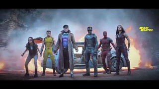 All super heros fight scene Deadpool 3 action video marvel studio