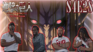 THE RUMBLING ARRIVES | Attack On Titan Season 4 Episode 28 Reaction