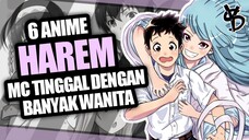 6 Rekomendasi Anime Harem MC Tinggal Bersama Wanita-Wanita