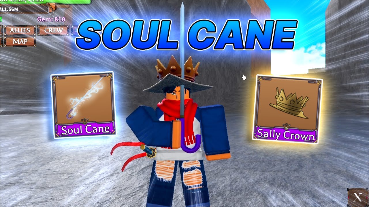 How To Get Soul Cane and Sally's Crown + Showcase