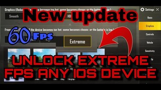 UNLOCK EXTREME FPS | IPAD/IPHONE 60FPS NO JAILBREAK | GFX TOOL FOR IOS DEVICE [PUBGMOBILE]