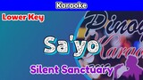 Sa'yo by Silent Sanctuary (Karaoke : Lower Key)