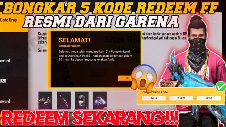 BONGKAR 5 KODE REDEEM FREE FIRE HARI INI 22 JUNI 2022‼️BERHADIAH SG REAPER & DIAMOND GRATIS