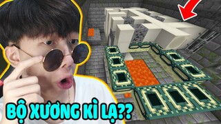 Mã Seed Bộ Xương Dưới Cổng Rồng Ender || VINH SỢ HÃI KHI TẠO THẾ GIỚI PHÁT HIỆN TRONG MINECRAFT 😱