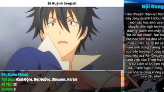 Top 10 Anime có Học Sinh Chuyển Trường sở hữu Sức Mạnh Bá Đạo Nhưng Giấu Nghề 6