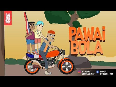 KARTUN LUCU PAWAI BOLA KETEMU TRUK OLENG | BONGSOS STORY