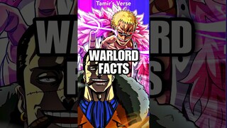 One Piece Facts That Don’t Seem REAL! (Warlord Edition) #anime #onepiece #luffy #shorts
