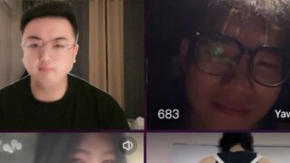 The four major ikuns connected to the microphone for the first time and cried collectively during th