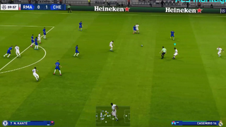 PES 2021 - Trận đấu giữa Real Madrid và Chelsea Hiệp 2