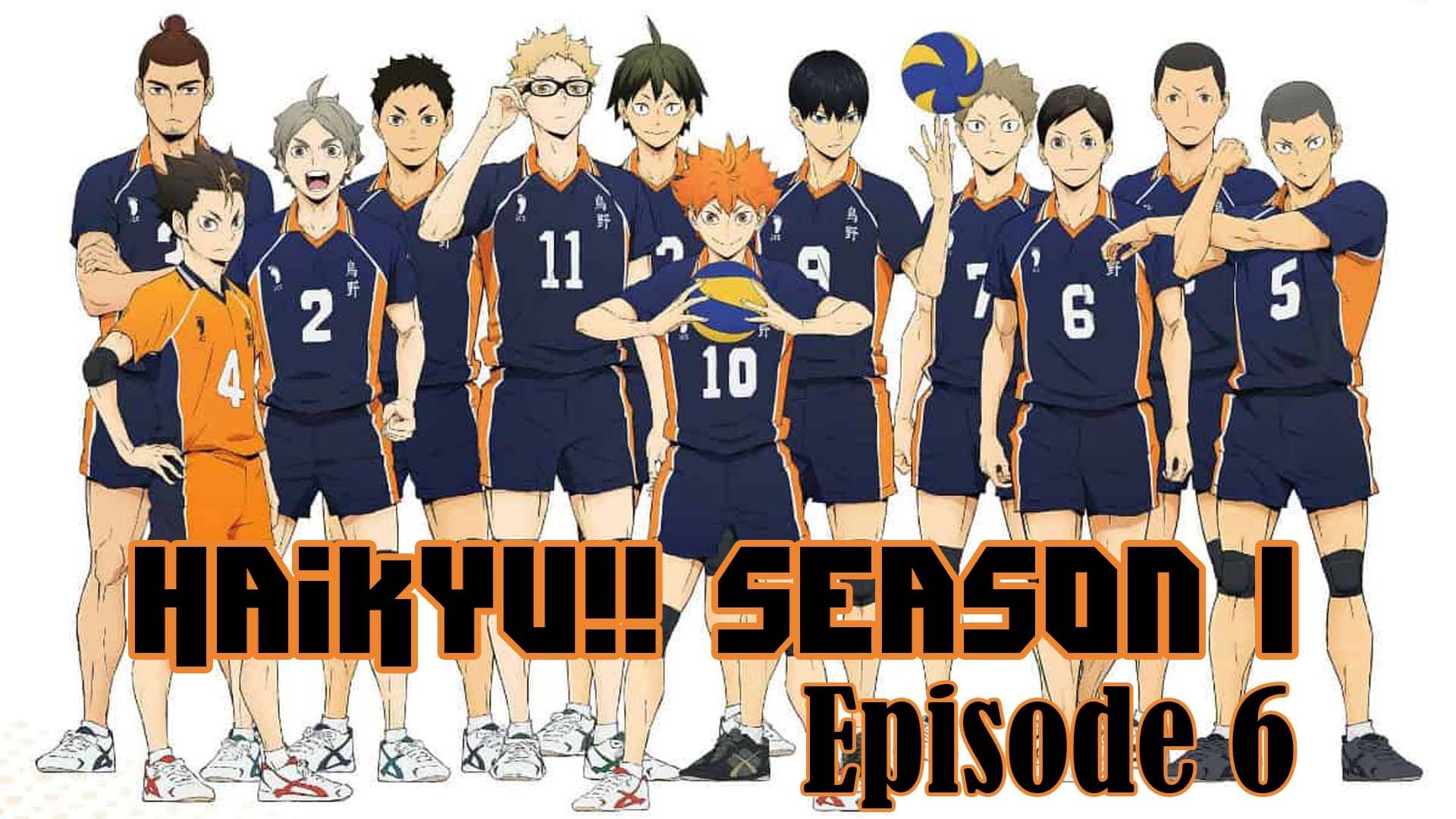Watch Haikyu!! season 3 episode 6 streaming online