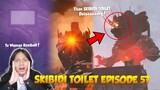 EPISODE 57 SKIBIDI TOILET TERBARU, Munculnya TITAN SKIBIDI TOILET! Reaction Skibidi Toilet - Part 40