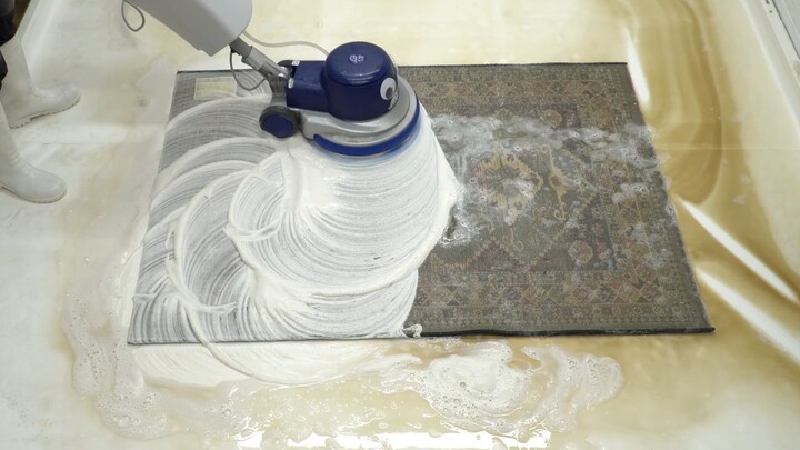 [Pembersihan Karpet yang Immersive] Lepaskan karpet yang sudah terkelupas! Setelah dicuci 5 kali mas