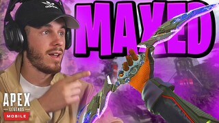 I MAXED OUT FADES HEIRLOOM in Apex Legends Mobile! | MAX LEVEL FADE SIGNATURE WEAPON GAMEPLAY