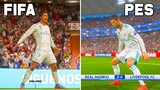Selebrasi SIUUUU Cristiano Ronaldo | FIFA vs PES • 2015 ke 2022