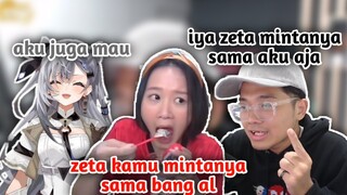 bang al ngereact kak ghiska yang gak mau ngasih mixue ke zeta