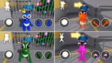 What if I BECOME EVERYONE Baby Rainbow Friends in Barry's Prison Run Obby? (ROBLOX)