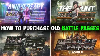 Now you can buy Old Battle Passes in CODM | How to Purchase old Battle passes Cod Mobile