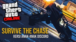 Dikejar Barbar Sama Satu Lobby GTA Online - Survive The Chase