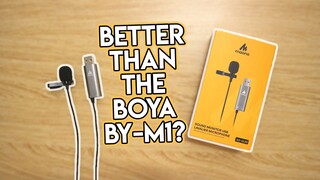 Maono AU-411/AU-UL20 Lavalier Microphone Unboxing and Boya BY-M1 Sound Comparison!