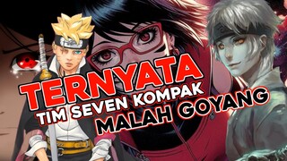 INI YANG DILAKUKAN TIM SEVEN KETIKA LAGI BOSAN MISI - BORUTO, SARADA DAN MITSUKI