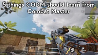 5 things CODM needs to learn from Combat Master