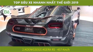 be58-2 - Top Siêu xe nhanh nhất 2019 P4