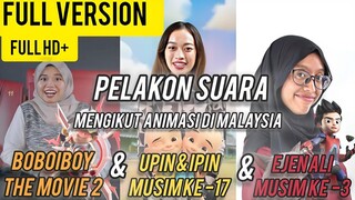 #1 | PEMILIK SUARA ASLI BOBOIBOY THE MOVIE | UPIN & IPIN MUSIM KE -17 | EJEN ALI MUSIM KE -3 FULL HD