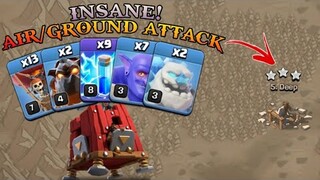 THE BEST TH11 AIR/GROUND STRATEGY | INSANE ATTACK😁 | CLASH OF CLANS