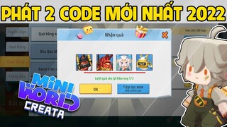 Phát +2 CODE Mini World Không Giới Hạn Toàn Sever 2022 - Nhận FREE Skin Cực ĐÃ | Kha TG