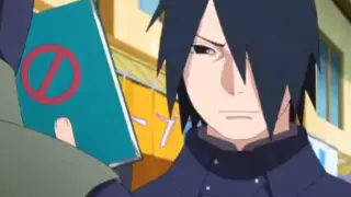 Kakashi taught Sasuke to coax his daughter, one dares to teach, the other dares to learn