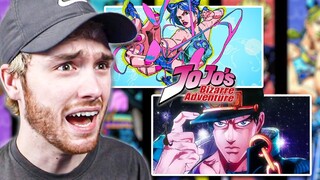 Reacting To ALL JoJo's Bizarre Adventure Openings!! (1-6) | Anime OP Reaction