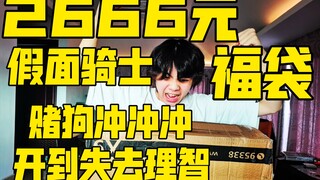 2666元的假面骑士福袋究竟能开出什么？【赌狗冲冲冲】