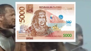 NEW 5,000 PESOS BANKNOTE FEATURING LAPU-LAPU