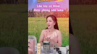 Lần đầu cô Móm được phỏng vấn kiểu: