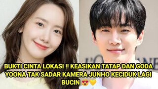 BUKTI CINTA LOKASI !! KEASIKAN TATAP DAN GODA YOONA TAK SADAR KAMERA JUNHO 2PM KECIDUK LAGI BUCIN 😍💛