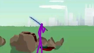 shadow vs lightning sord /stickman fight