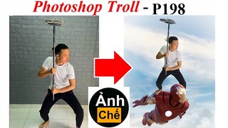 Ảnh Chế  💓 Photoshop Troll (P 198), James Fridman , Iron Man