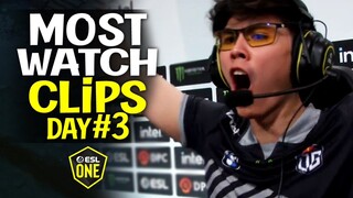 Most Watched WTF & FUNNY CLIPS in ESL One Stockholm 2022 DOTA 2 - Day#3