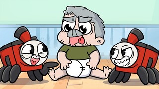 DAILY LIFE but EVERYONE ARE BABY // Poppy Playtime Chapter 3 Animation