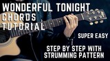 Wonderful Tonight by Eric Clapton Acoustic Guitar Chords Tutorial + Lessons for beginners / experts