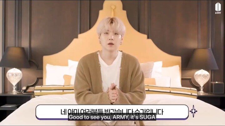 [ENG SUB] BTS SUGA Good Night Interview [Weverse ARMY Membership 2023