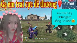 Garena Free Fire Gạ Em Trai Cực Dể Thương , Em Yêu Chị Nhưng Em Hỏng Có Tiền/ Ngân Kaito