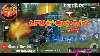 Highlight #2 - Những  pha cân Team Headshot Clear team địch hay cực | AFK  Quỷ  Dữ