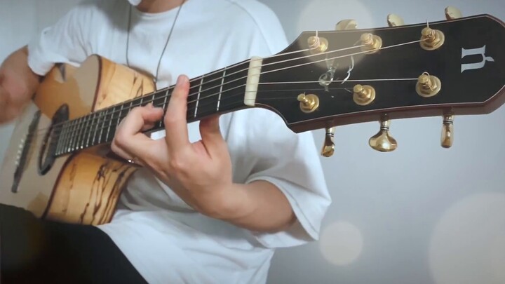 【Anda yang menyukai 105°C】Fingerstyle guitar! Versi lain yang biasa-biasa saja~