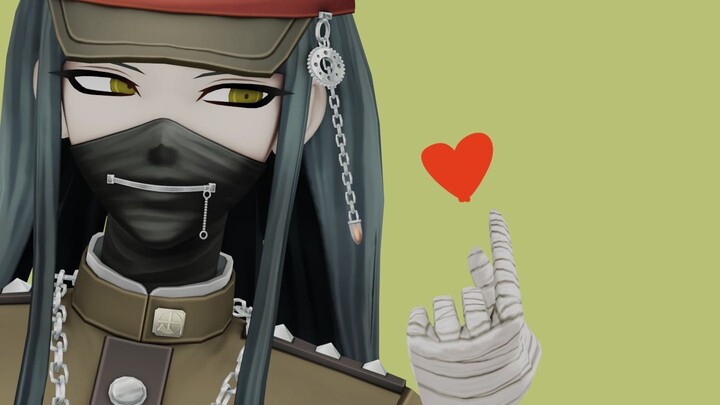 [Danganronpa: MMD Animasi/Perhatian Spoiler/Su Yan You]ﾊｰﾄ111(Heart111) Shinguji Korekiyo