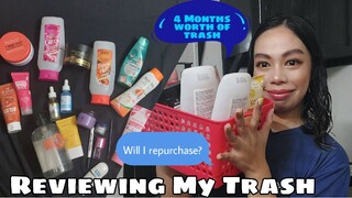 April-August 2022 Beauty Empties Plus Review