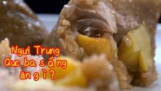 Người Trung Quốc bữa sáng ăn gì?