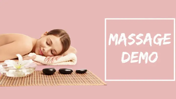 Demo Massage Therapy Using Full Body Massager | Bless Channel